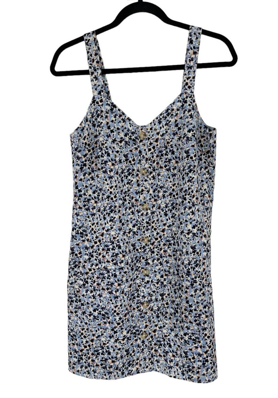 BB Dakota dress Easy A Floral blue white Small S